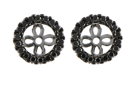 A234-37651: EARRING JACKETS .25 TW (FOR 0.75-1.00 CT TW STUDS)