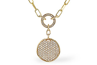 B320-74933: NECKLACE .92 TW (17")