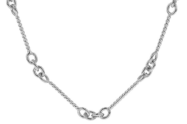 C319-87697: TWIST CHAIN (20IN, 0.8MM, 14KT, LOBSTER CLASP)