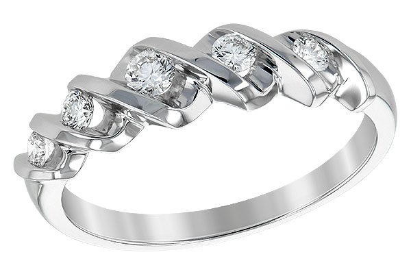 D138-96815: LDS WED RING .25 TW