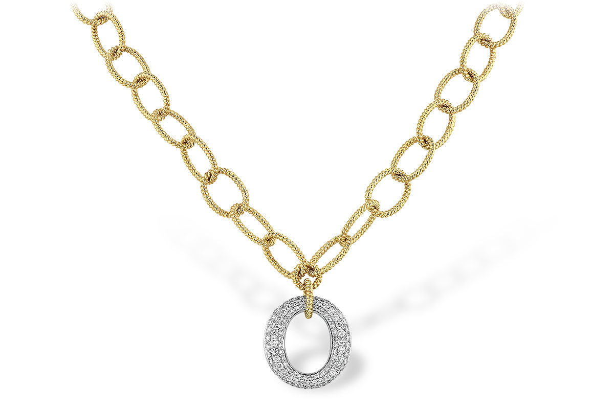 E236-19487: NECKLACE 1.02 TW (17 INCHES)