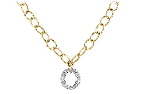 E236-19487: NECKLACE 1.02 TW (17 INCHES)