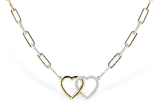 F319-85824: NECKLACE .52 TW