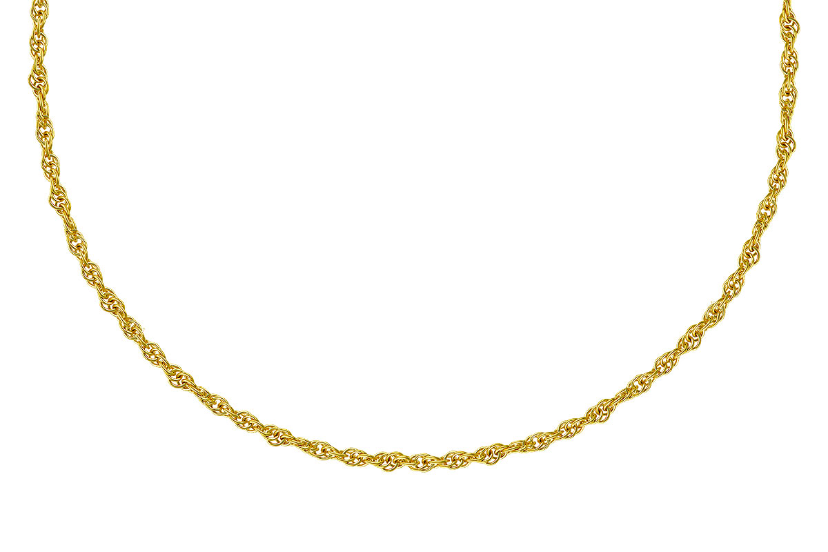 F319-87696: ROPE CHAIN (18IN, 1.5MM, 14KT, LOBSTER CLASP)