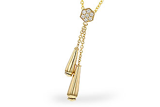 F320-74051: NECKLACE .11 TW