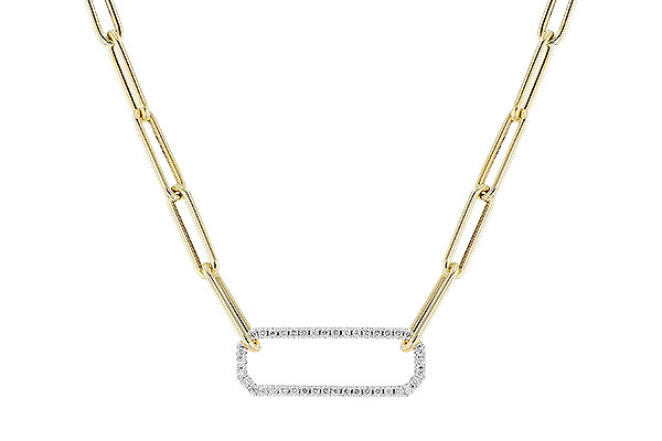 G319-82269: NECKLACE .50 TW (17 INCHES)
