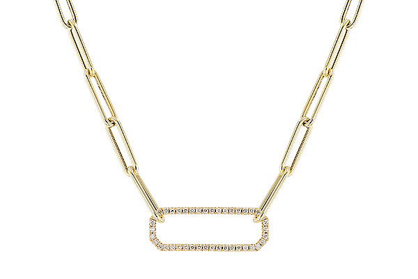 G319-82269: NECKLACE .50 TW (17 INCHES)