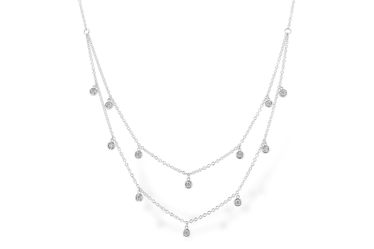 G319-83169: NECKLACE .22 TW (18 INCHES)