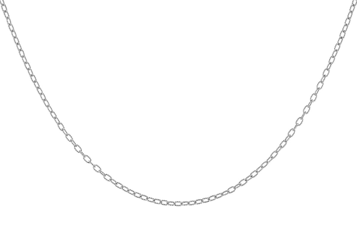 G319-87705: ROLO LG (18IN, 2.3MM, 14KT, LOBSTER CLASP)
