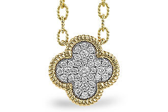 G319-90414: NECKLACE .32 TW (18")