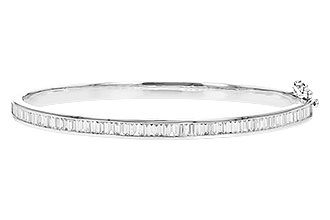 H319-83169: BANGLE 1.02 TW BAGUETTE DIAMONDS