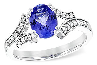 K236-24996: LDS RG 1.15 TANZANITE 1.30 TGW