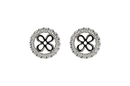 L233-49478: EARRING JACKETS .30 TW (FOR 1.50-2.00 CT TW STUDS)